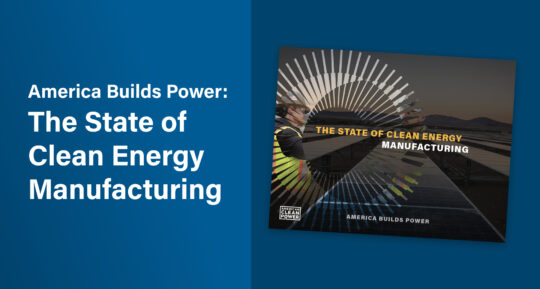 Featured image for ACP's report "America Builds Power"