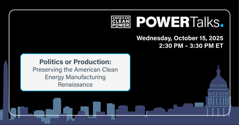 Politics or Production POWER Talk.