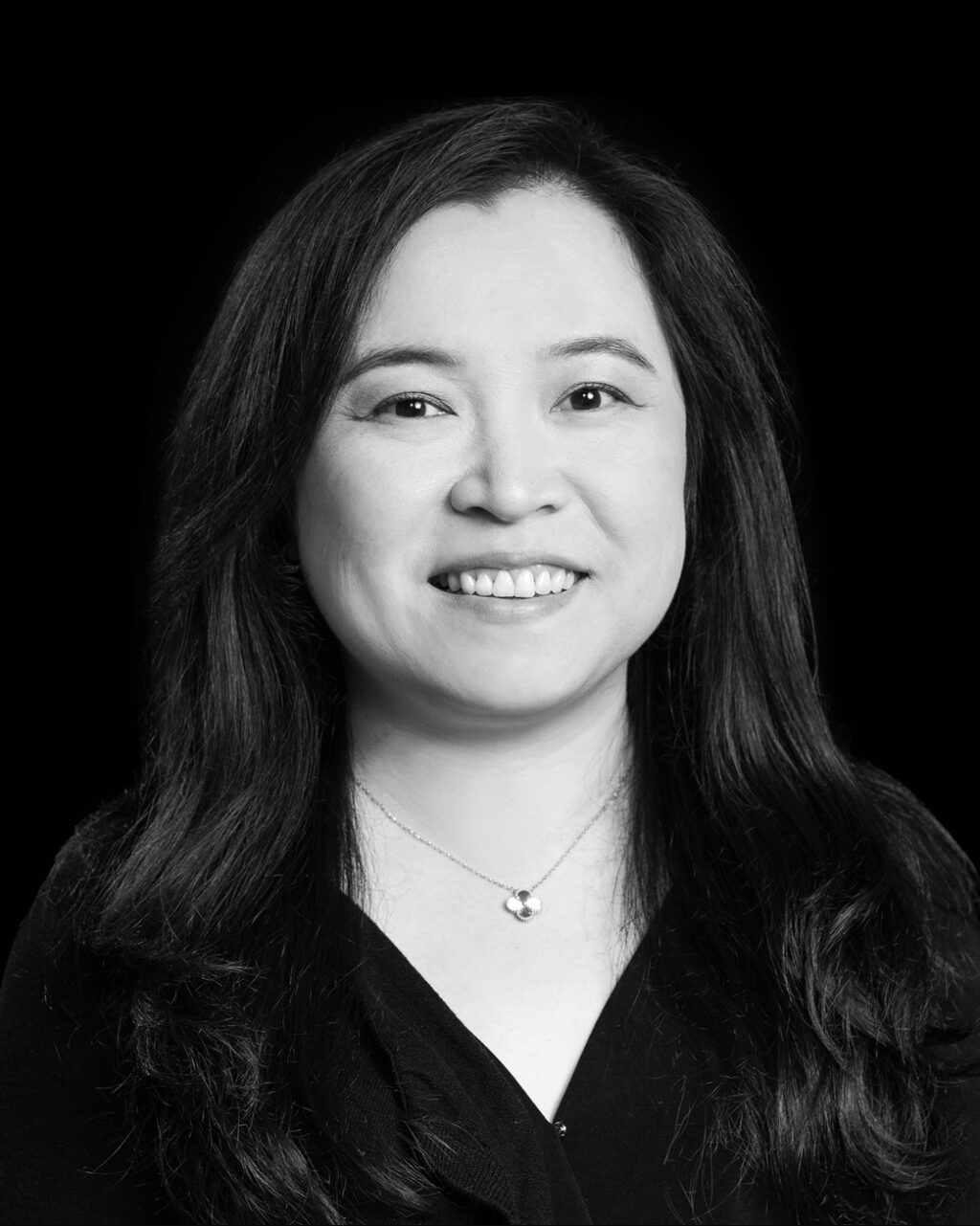 black and white headshot of Van Vo